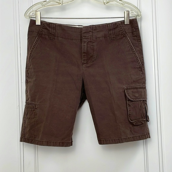 Vintage Pants - GAP Favorite Chino Cargo Shorts brown mid rise semi vintage